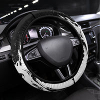 Fire Skull Steering Wheel Cover Scream In Fire - Wonder Print Shop