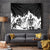 Fire Skull Tapestry Scream In Fire - Wonder Print Shop