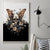 Butterfly Skull Canvas Wall Art Flower Butterfly Gothic Skull - Wonder Print Shop