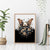 Butterfly Skull Canvas Wall Art Flower Butterfly Gothic Skull - Wonder Print Shop