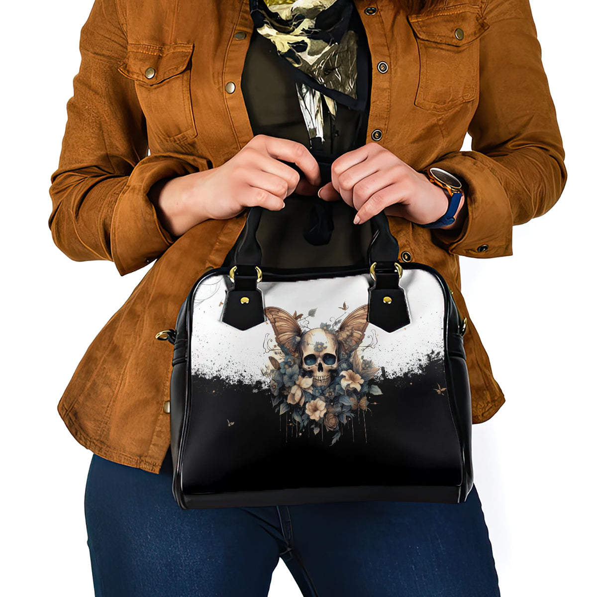 butterfly-skull-shoulder-handbag-flower-butterfly-gothic-skull