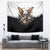 Butterfly Skull Tapestry Flower Butterfly Gothic Skull - Wonder Print Shop
