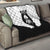 Viking Skull Quilt Bear Viking Cross Skull - Wonder Print Shop