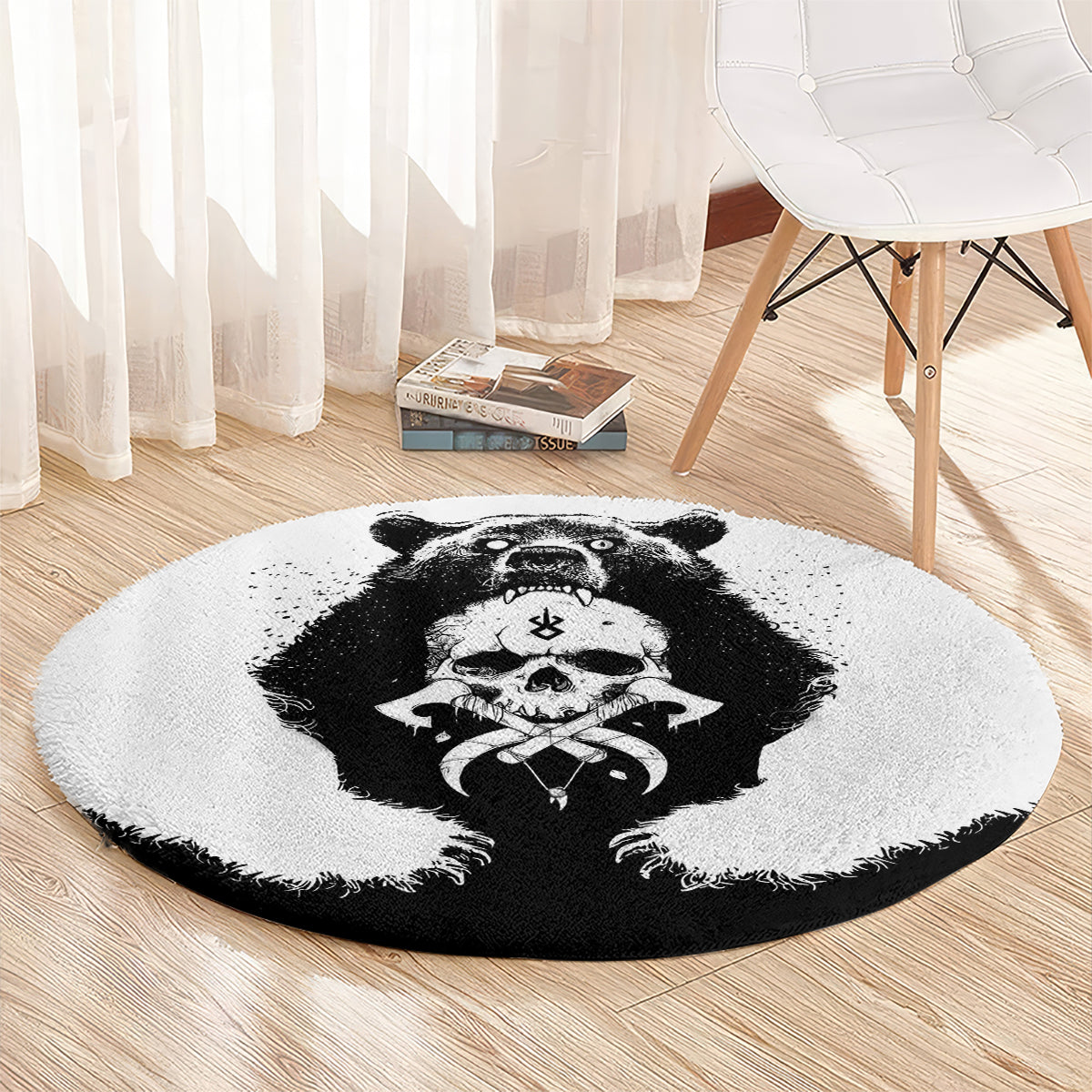 viking-skull-round-carpet-bear-viking-cross-skull
