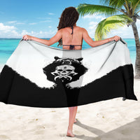 Viking Skull Sarong Bear Viking Cross Skull - Wonder Print Shop