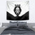 Viking Skull Tapestry Bear Viking Cross Skull - Wonder Print Shop