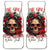 Rose Skull Car Mats Some Girl Wear Pink Real Girl Wear Ink - Wonder Print Shop