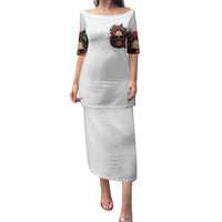 Rose Skull Puletasi Some Girl Wear Pink Real Girl Wear Ink - Wonder Print Shop