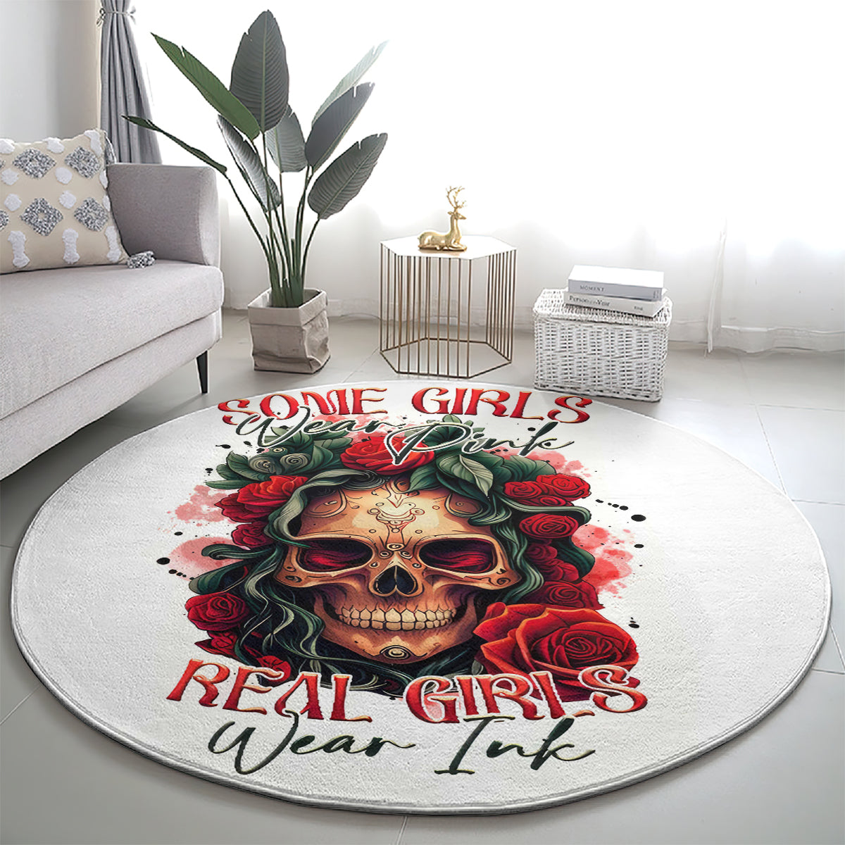 rose-skull-round-carpet-some-girl-wear-pink-real-girl-wear-ink