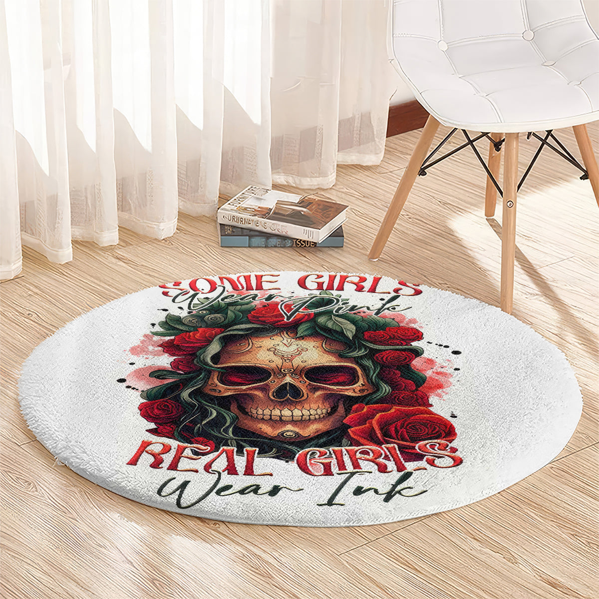 rose-skull-round-carpet-some-girl-wear-pink-real-girl-wear-ink