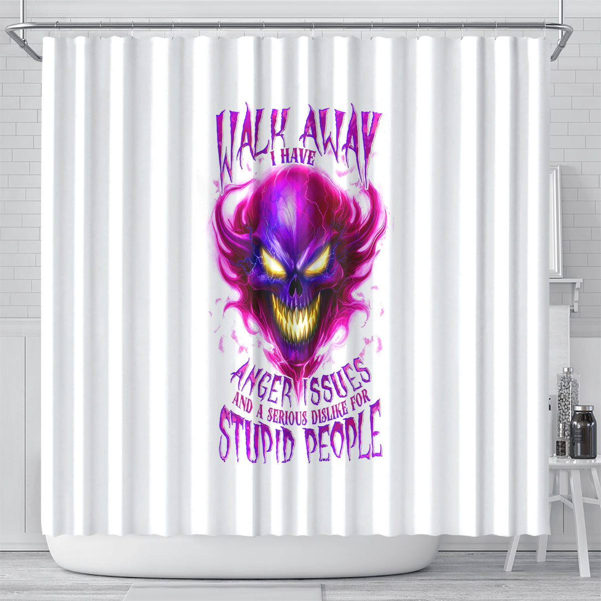 flame-skull-shower-curtain-walk-away-i-have-anger-issues-and-dislike-for-stupod-people