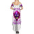 Flame Skull Summer Maxi Dress Walk Away I Have Anger Issues And Dislike For Stupod People - Wonder Print Shop