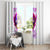 Flame Skull Window Curtain Walk Away I Have Anger Issues And Dislike For Stupod People - Wonder Print Shop