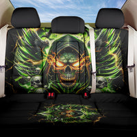 Doule Skull Back Car Seat Cover Angel To Some Demon To Most - Wonder Print Shop