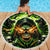 Doule Skull Beach Blanket Angel To Some Demon To Most - Wonder Print Shop