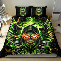 Doule Skull Bedding Set Angel To Some Demon To Most - Wonder Print Shop
