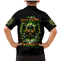 Doule Skull Family Matching Mermaid Dress and Hawaiian Shirt Angel To Some Demon To Most - Wonder Print Shop