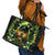 Doule Skull Leather Tote Bag Angel To Some Demon To Most - Wonder Print Shop