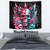 Couple Skull Tapestry She Was And Angel Craving Chaos Demon Seeking Peace - Wonder Print Shop