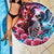 Flame Skull Beach Blanket I'm Not Anti Social I'm Just Not User Friendly - Wonder Print Shop