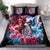 Flame Skull Bedding Set I'm Not Anti Social I'm Just Not User Friendly