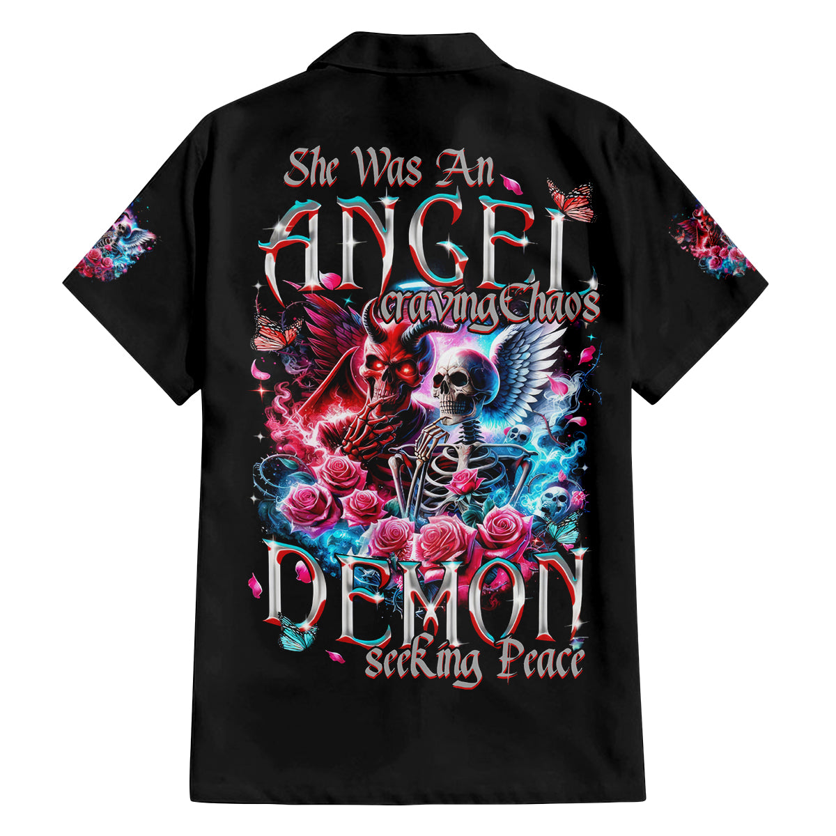 Flame Skull Family Matching Off Shoulder Short Dress and Hawaiian Shirt I'm Not Anti Social I'm Just Not User Friendly - Wonder Print Shop