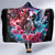Flame Skull Hooded Blanket I'm Not Anti Social I'm Just Not User Friendly