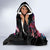 Flame Skull Hooded Blanket I'm Not Anti Social I'm Just Not User Friendly