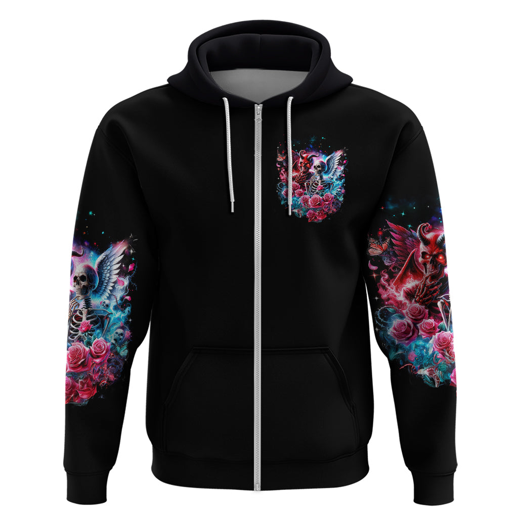 Flame Skull Hoodie I'm Not Anti Social I'm Just Not User Friendly - Wonder Print Shop