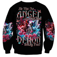 Flame Skull Sweatshirt I'm Not Anti Social I'm Just Not User Friendly - Wonder Print Shop