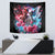 Flame Skull Tapestry I'm Not Anti Social I'm Just Not User Friendly - Wonder Print Shop