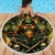 Rose Skull Beach Blanket Don't Try Figure Me out - Wonder Print Shop