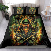 Rose Skull Bedding Set Don't Try Figure Me out - Wonder Print Shop