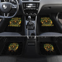 Rose Skull Car Mats Don't Try Figure Me out - Wonder Print Shop