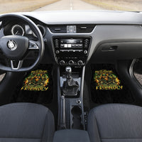 Rose Skull Car Mats Don't Try Figure Me out - Wonder Print Shop