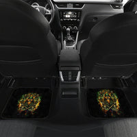 Rose Skull Car Mats Don't Try Figure Me out - Wonder Print Shop