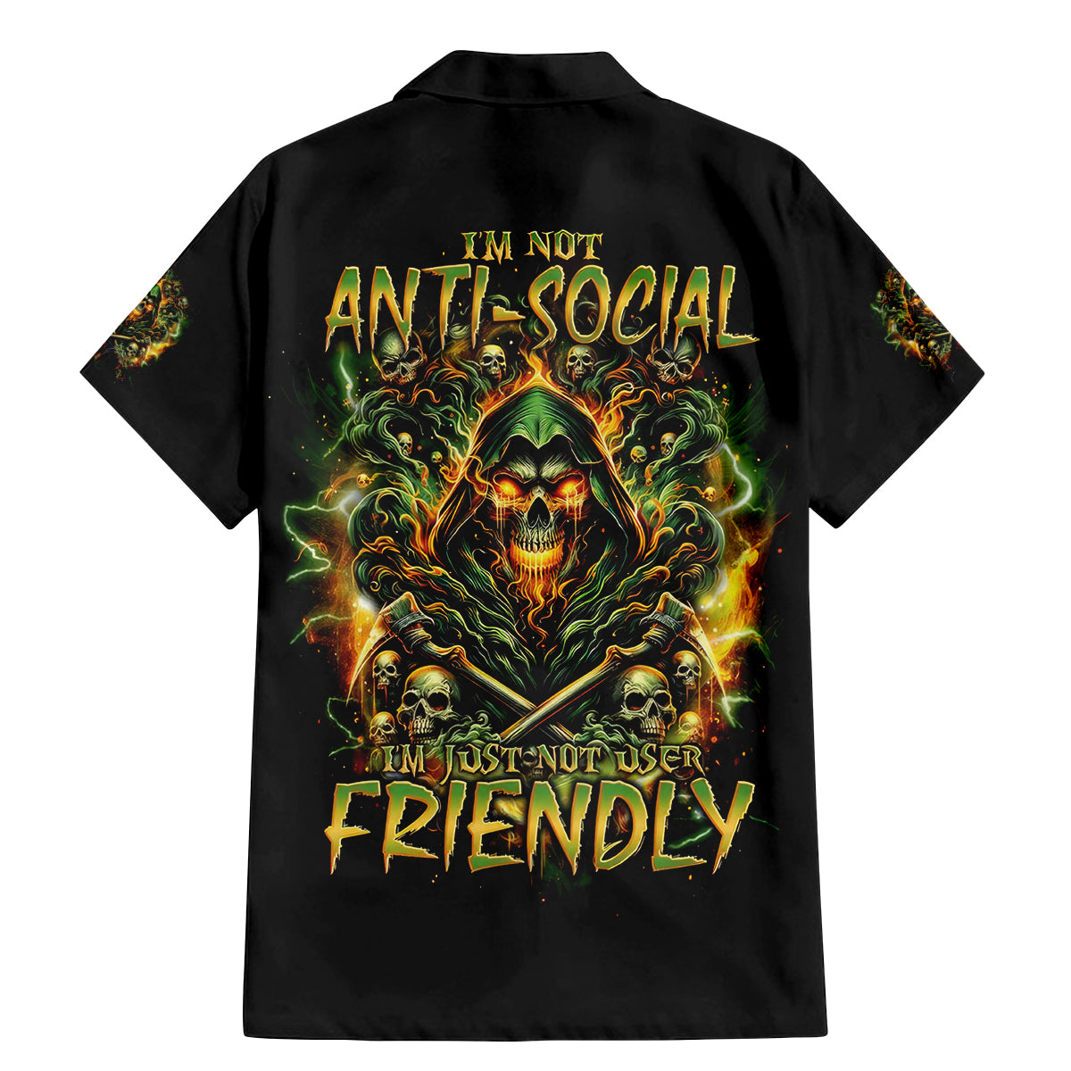 Rose Skull Family Matching Mermaid Dress and Hawaiian Shirt Don't Try Figure Me out - Wonder Print Shop