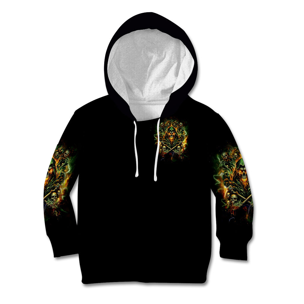 Rose Skull Kid Hoodie Don't Try Figure Me out - Wonder Print Shop