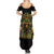Rose Skull Summer Maxi Dress Don't Try Figure Me out - Wonder Print Shop