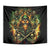 Rose Skull Tapestry Don't Try Figure Me out - Wonder Print Shop