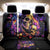 Irish Skull Back Car Seat Cover Good Girl Drinve Wine, Badass Girl Chug Beer