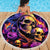 Irish Skull Beach Blanket Good Girl Drinve Wine, Badass Girl Chug Beer - Wonder Print Shop