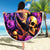 Irish Skull Beach Blanket Good Girl Drinve Wine, Badass Girl Chug Beer - Wonder Print Shop