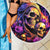 Irish Skull Beach Blanket Good Girl Drinve Wine, Badass Girl Chug Beer - Wonder Print Shop