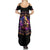 Irish Skull Summer Maxi Dress Good Girl Drinve Wine, Badass Girl Chug Beer - Wonder Print Shop