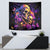 Irish Skull Tapestry Good Girl Drinve Wine, Badass Girl Chug Beer - Wonder Print Shop