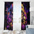 Irish Skull Window Curtain Good Girl Drinve Wine, Badass Girl Chug Beer - Wonder Print Shop