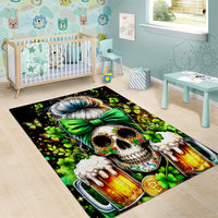 Rose Skull Area Rug No Matter How Much I Try To Be Fucking Nice - Wonder Print Shop