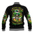 Rose Skull Baseball Jacket No Matter How Much I Try To Be Fucking Nice - Wonder Print Shop