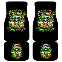 Rose Skull Car Mats No Matter How Much I Try To Be Fucking Nice - Wonder Print Shop